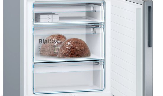 Bosch koelkast KGE49AICA - vrijstaand - RVS