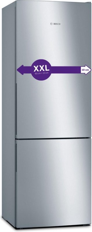 Bosch koelkast KGE49AICA - vrijstaand - RVS