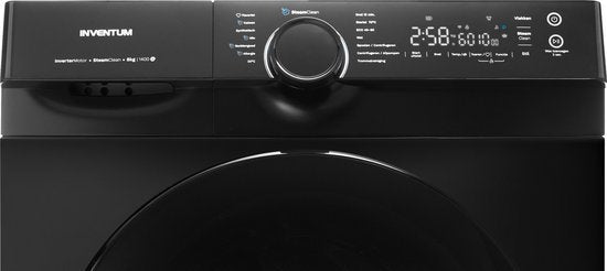 Inventum wasmachine VWM8010B - Zwart