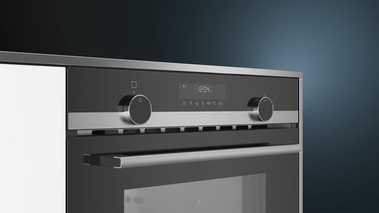 Siemens inbouw heteluchtoven CM585AGS1 met magnetronfunctie