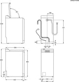 AEG wasmachine LTR6ECO - Bovenlader - 6000 serie