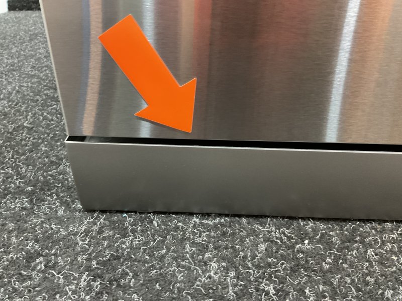 ETNA vrijstaande vaatwasser VWV243RVS