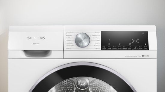 Siemens warmtepompdroger WQ45G2D5NL - IQ500 