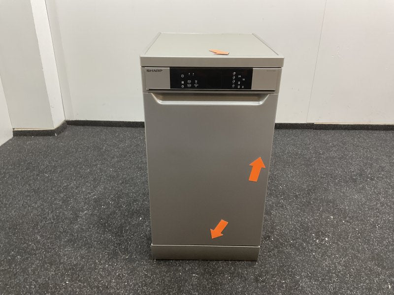 Sharp vaatwasser QWNS1CF49ESEU - Vrijstaand - 45cm