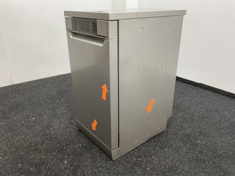 Sharp vaatwasser QWNS1CF49ESEU - Vrijstaand - 45cm