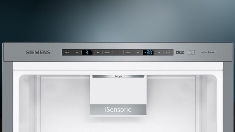 Siemens koelkast KG39E8XBA - geborsteld zwart staal