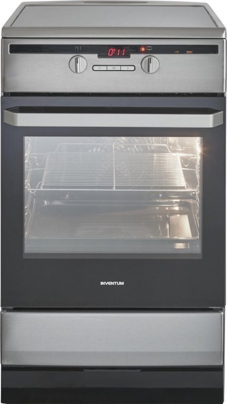 Inventum inductie fornuis VFI5042RVS - RVS/Zwart