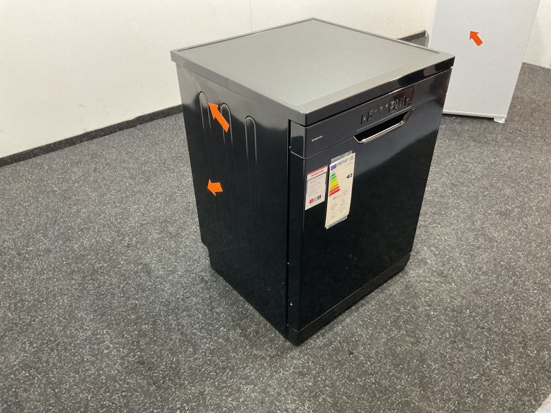 Inventum vaatwasser VVW6008AB - Vrijstaand - Zwart