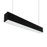 LED24 Lineaire LED-hanglamp 3CT Zwart | 120 cm | 25W/30W/40W