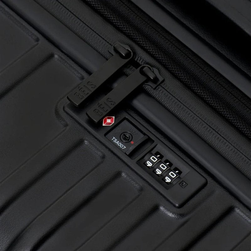 Beis - Small Carry-On Roller – Trolley in Mat Zwart