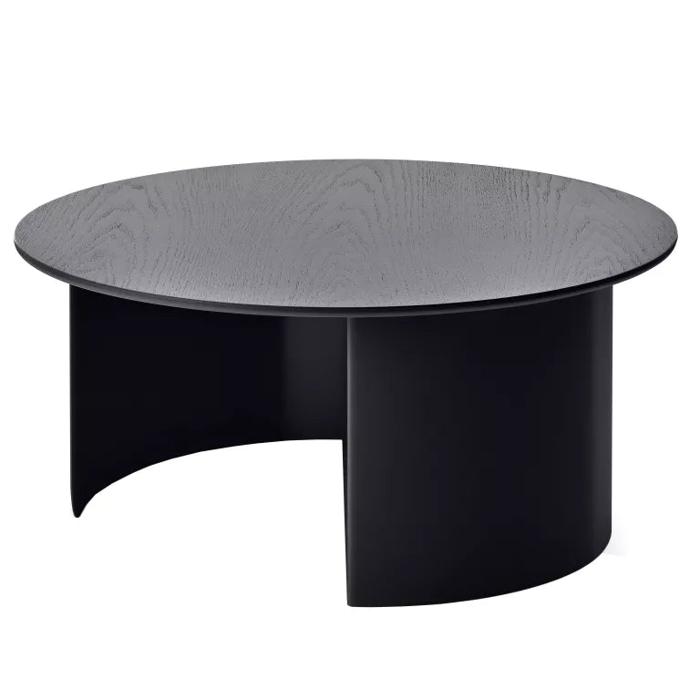FÉST - Plateau salontafel rond in de kleur zwart