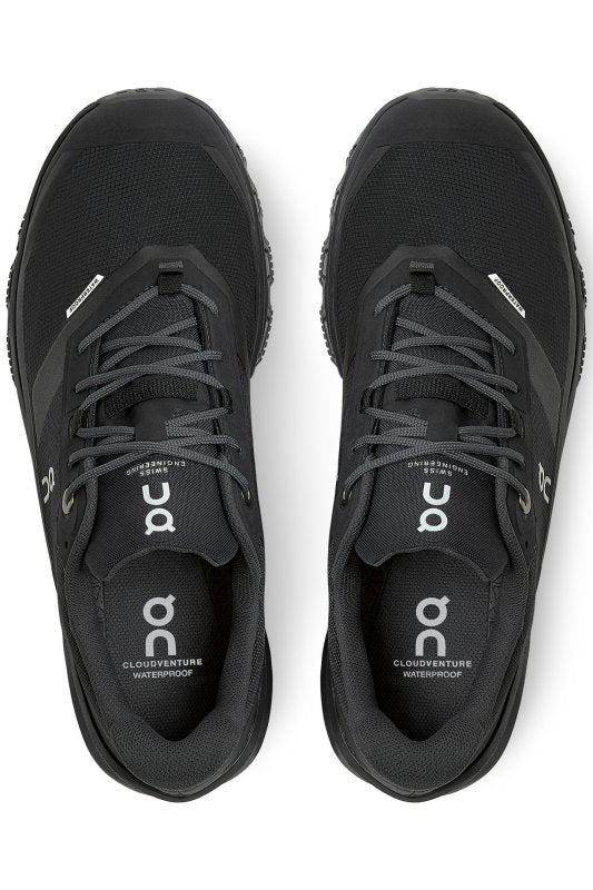 Dames outdoor schoenen - On Cloudventure Waterproof 3 black - maat: 38