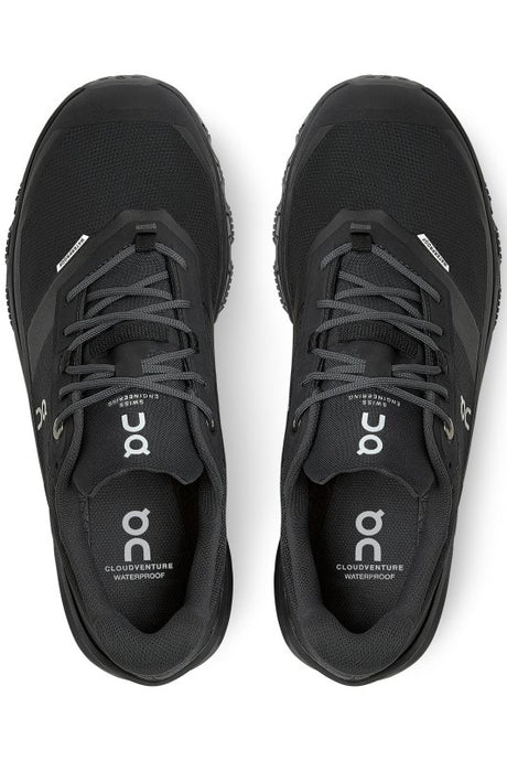 Dames outdoor schoenen - On Cloudventure Waterproof 3 black - maat: 38