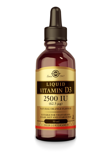 Solgar Vitamine D3 van liquid + softgels - 200st./118ml