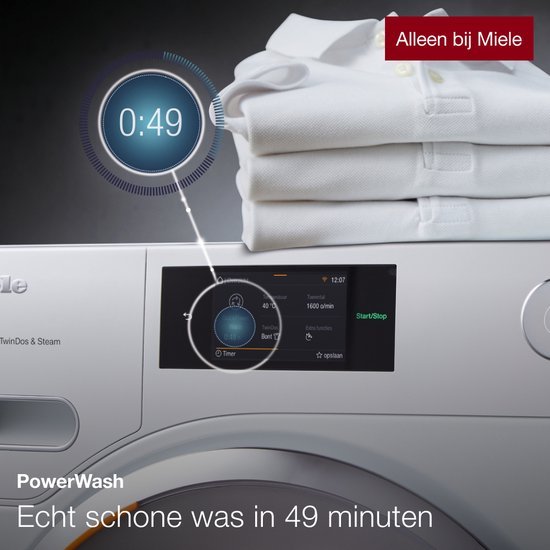 Miele wasmachine WSB 363 WCS PowerWash - NL/FR