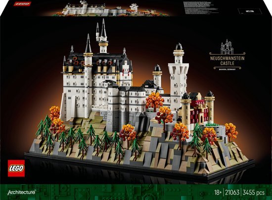 LEGO® Architecture Slot Neuschwanstein Verzamelset - 21063