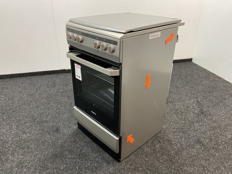 Inventum gasfornuis VFG5020GRVS - Elektrische oven