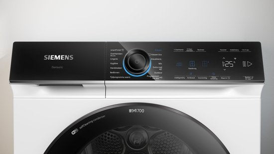 Siemens warmptepompdroger WQ45B2A5NL - met stoom