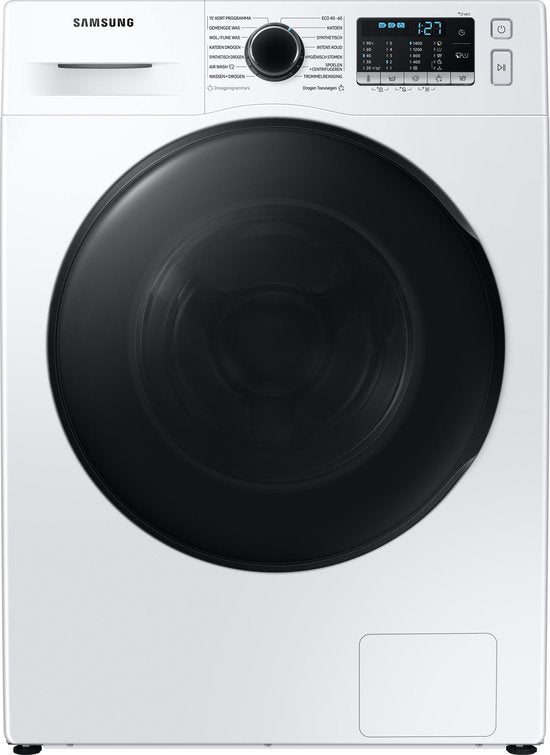 Samsung was-droogcombinatie WD80TA049BE - Wit