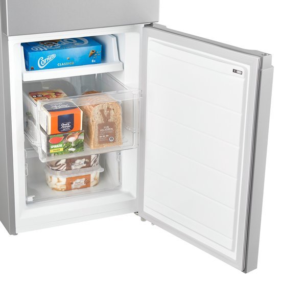 Inventum koelkast KV1500S - Vrijstaand - Zilver