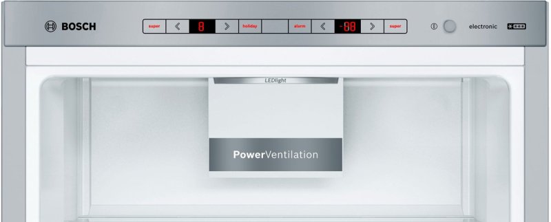 Bosch koelkast KGE398IBP - Serie 6 - RVS