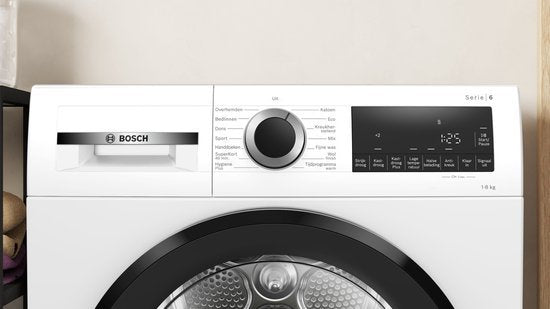 Bosch warmtepompdroger WQG133DBNL - Serie 6 - 8 kg
