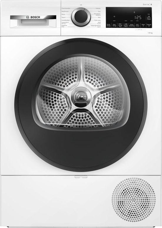 Bosch warmtepompdroger WQG133DBNL - Serie 6 - 8 kg