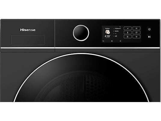 Hisense warmtepompdroger DH5I104BBAB - 10 kg - Zwart