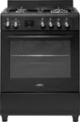 Everglades gasfornuis EVCK6020 - Mat Zwart - 60cm
