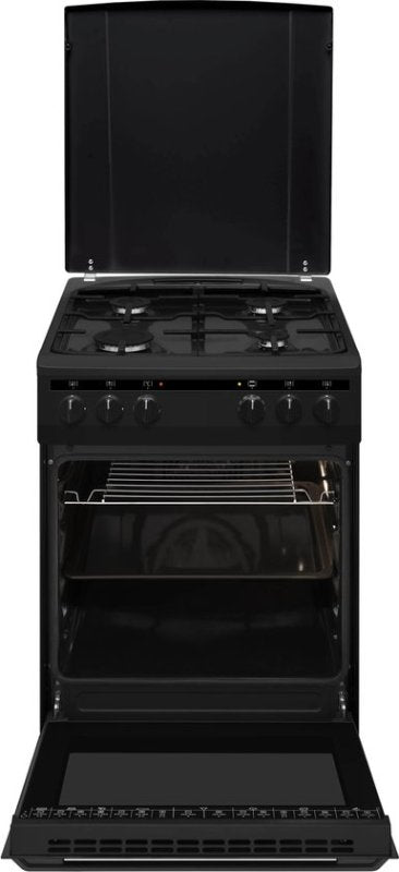 Inventum gasfornuis VFG5020GZWA - Zwart