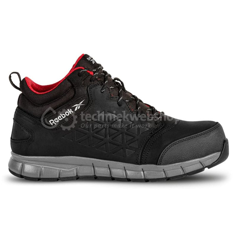 Reebok Werkschoen - EV017131 / Excel Light 1037-1 S3, Schoeisel, Kleur: Zwart | Uitvoering: Enkelhoog