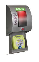 Sixcase SC1330 AED Buitenkast met drukknop (Grijs) 