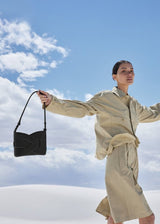 Polene Nodde Edition Smooth Black bag (Tas)