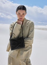 Polene Nodde Edition Smooth Black bag (Tas)