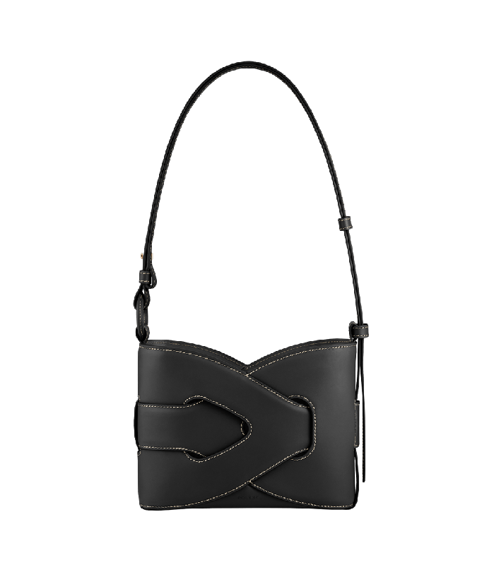 Polene Nodde Edition Smooth Black bag (Tas)
