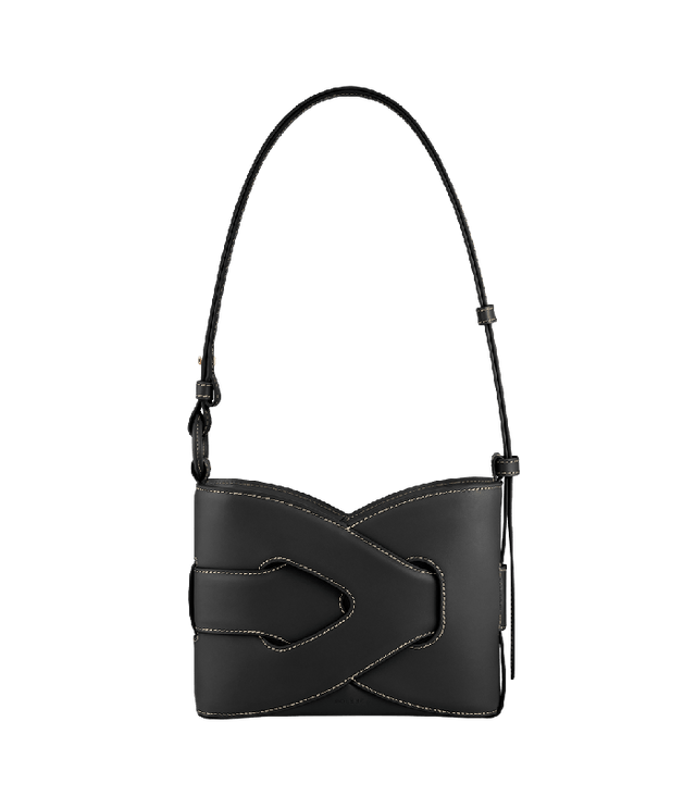 Polene Nodde Edition Smooth Black bag (Tas)