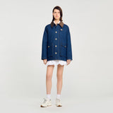 Dames Jas - Sandro Denim werkjas - Maat 38