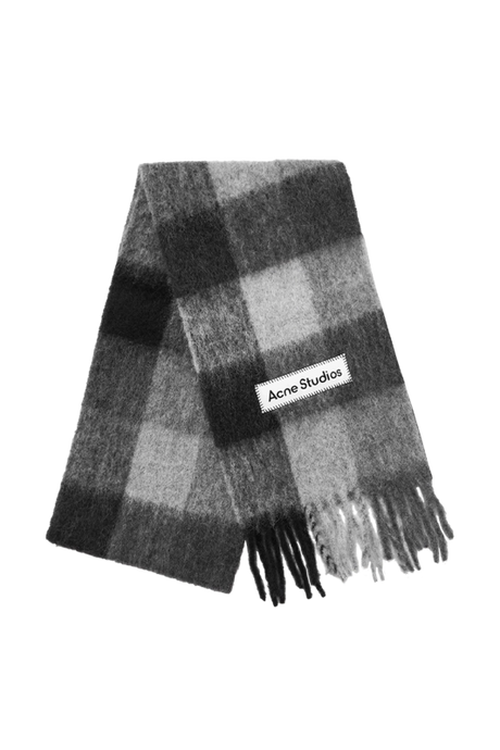 Acne studios - Heren Sjaal zwart/grijs