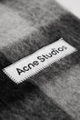 Acne studios - Heren Sjaal zwart/grijs