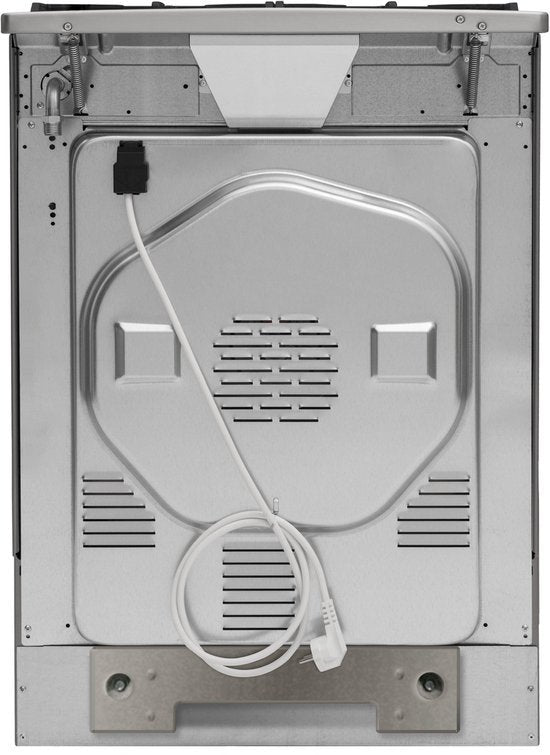 Inventum gasfornuis VFG6034WGRVS - Vrijstaand