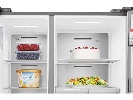 Hisense Amerikaanse koelkast RS818N4TIC - RVS 