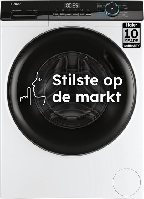 Haier wasmachine HW90-B14939 - Stoombehandeling - Wit