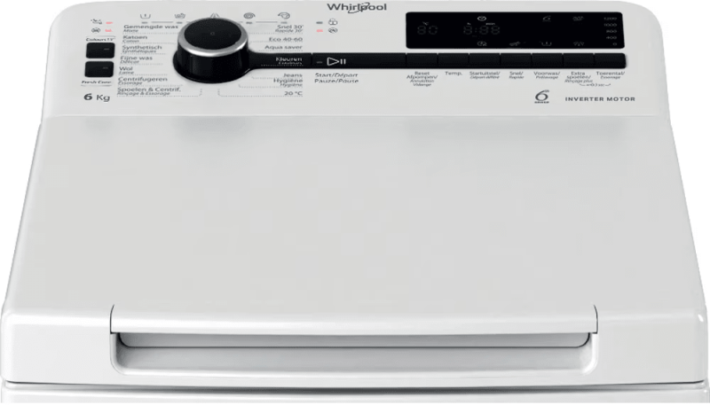 Whirlpool bovenlader wasmachine TDLR 6261BS BE - 6,0 kg