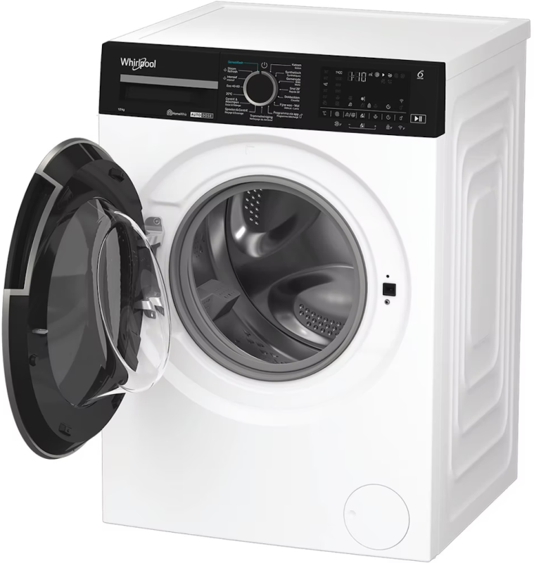 Whirlpool wasmachine WPM 27W ADS BE - 12 kg - Wit