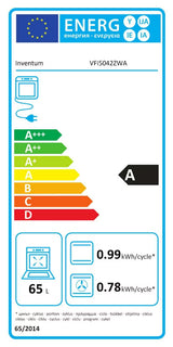 Inventum inductie fornuis VFI5042ZWA - Zwart