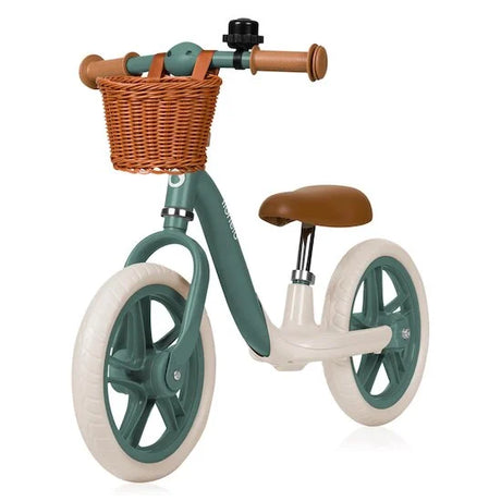 Lionelo Alex Plus – Loopfiets vanaf 3 jaar – Roze/Groen* Verstelbaar zadel (30-35 cm) & Stuur (52-58 cm) 