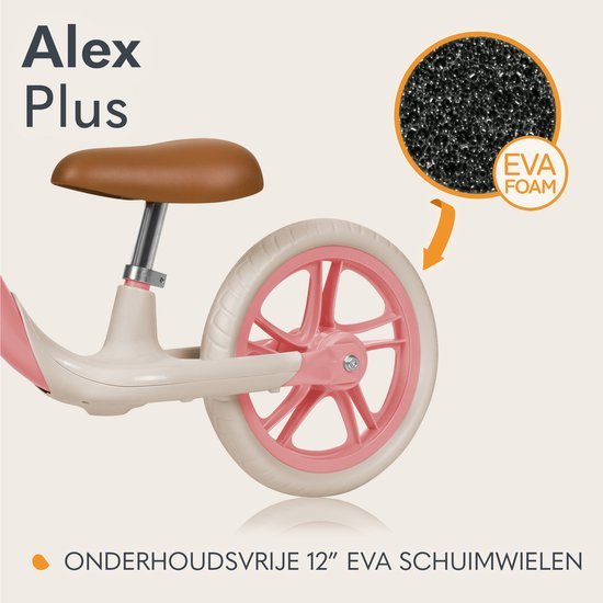 Lionelo Alex Plus – Loopfiets vanaf 3 jaar – 12” 