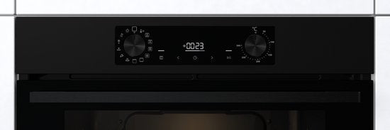 ETNA inbouwoven OM316MZ - Turbo Hetelucht - Matzwart