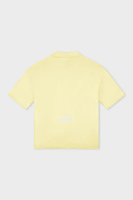 Equalite knit polo - butter yellow - Maat XXL