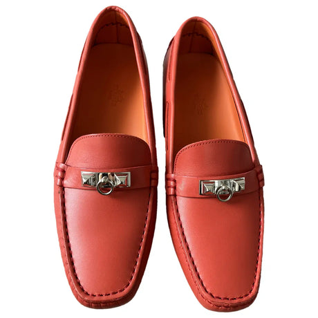 Hermès Irving Platte schoenen Leder - 41